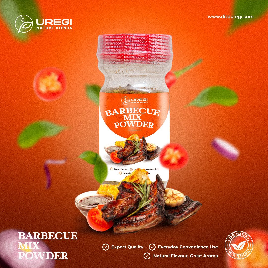 dizauregi's tweet photo. PRICELIST OF OUR 100% NATURAL SPICES

12. Red Onion &amp; Garlic Mix (100g) - N2,200/unit

13. Barbecue Spice (100g) - N2,200/unit

14. White Pepper powder (100g) - N3,000/unit

15. Bay Leave - N1,350/unit

#UregiSpices https://t.co/HvfyPo510F