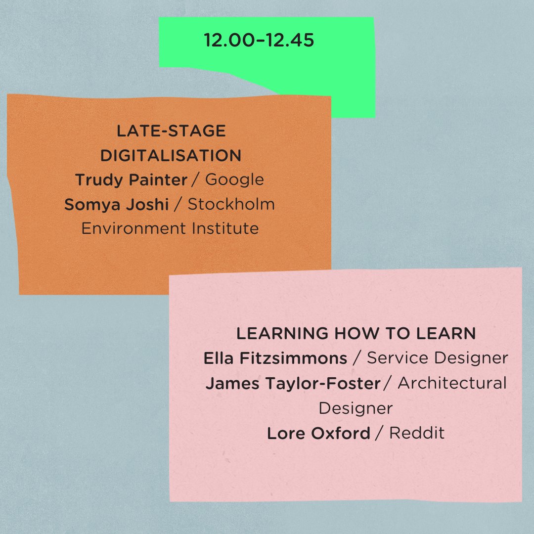 We're back for day 2! Today we're getting into rewilding, late-stage digitalization, how to learn, the makings of materiality and more. 

See all talks live streamed on our YouTube channel: youtube.com/@mediaevolutio…
