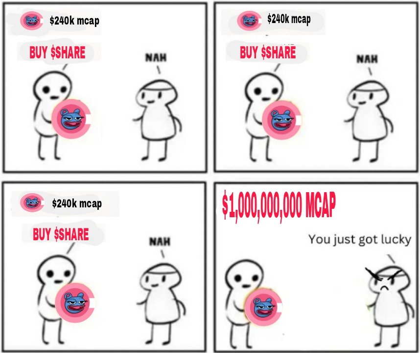 Sneh_Crypt's tweet photo. BUY AND HOLD $SHARE NOW!

Don't miss out! Check their page @basedsharon__ to know more.!

#BasedSharonMemeContest https://t.co/Yh2aLldLUm