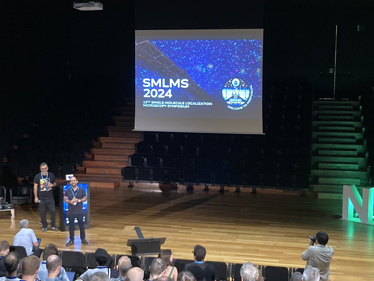 HeilemannLab (👉🏻 heilemannlab.bsky.social) (@heilemannlab) on Twitter photo Here we go again 👉🏻 #SMLMS2024 in Lisboa.
Looking forward to 3 exciting days of great science. Thank you <a href="/HenriquesLab/">Ricardo Henriques</a> @MicrobeMatos for making this happen 🙏 <a href="/SMLM_Symposium/">Single Molecule Localization Microscopy Symposium</a> Here we go again 👉🏻 #SMLMS2024 in Lisboa.
Looking forward to 3 exciting days of great science. Thank you <a href="/HenriquesLab/">Ricardo Henriques</a> @MicrobeMatos for making this happen 🙏 <a href="/SMLM_Symposium/">Single Molecule Localization Microscopy Symposium</a>