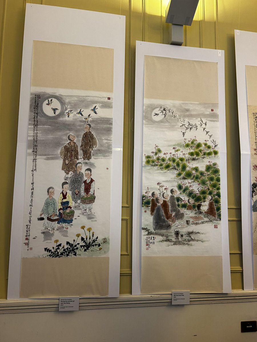 ReetiMishra_'s tweet image. Delighted to attend “The Charm of Korean Art” exhibition organised by the #koreanembassy in #Dublin showcasing a curated selection of traditional &amp;amp; contemporary art forms featuring the works of six distinguished artists! #koreanart