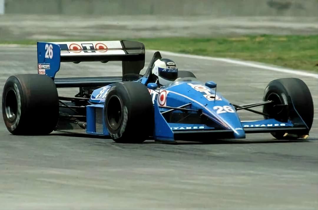F1RetroOldie's tweet photo. Stefan Johansson - Ligier https://t.co/HLCjRjh1fE