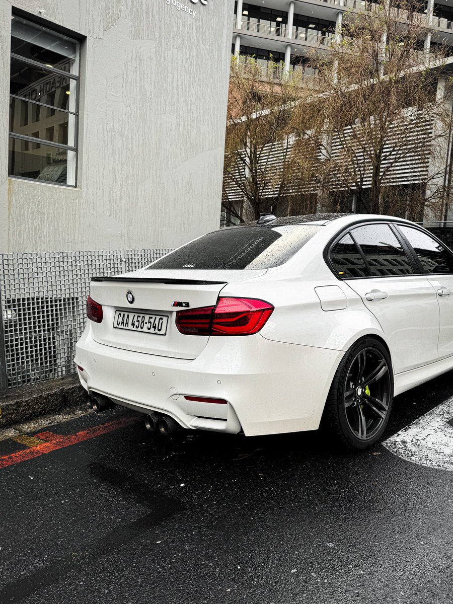 simonluckhoff's tweet photo. Very cool to see a daily driven F80. Painted diffuser ✅ https://t.co/xb84SmqqFH