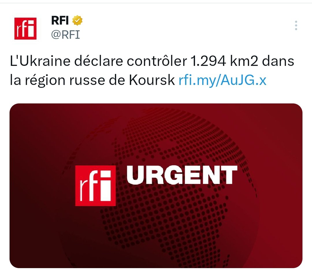amir_nourdine's tweet photo. 🔴🟢La Russie🇷🇺 fait 17 millions de km². Zelensky ne peut réussir là où Napoléon et Hitler ont échoué. Koursk se refermera sur eux. Cette région sera pour eux ce que "Dien Bien Phu" fut pour l'armée française au Vietnam🇻🇳. Inch'Allah ☝️ ! #Hourra https://t.co/LxlTEAzNH1