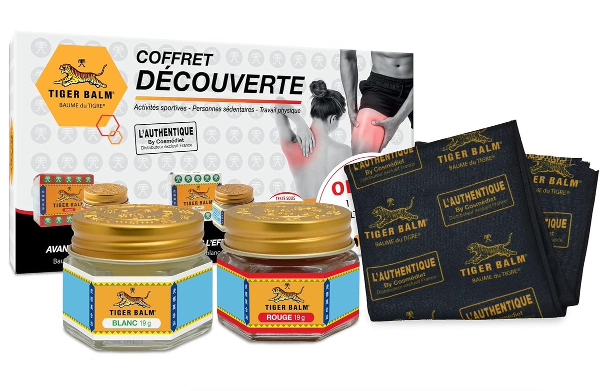 Dealabs's tweet photo. 🐯
Un coffret découverte Baume du Tigre à 12€ 👇
➡️ https://t.co/P1RE3IBmSC ⬅️ https://t.co/XofEo5JDJH