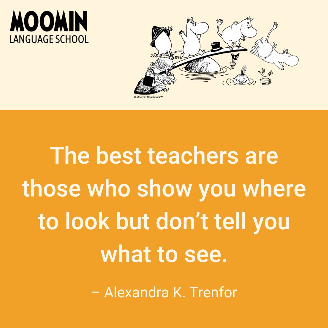 We are grateful for the teachers and educators who guide children to find their own paths and perspectives ♥ It’s not about giving answers but sparking curiosity and fostering independence 🙌📚

#moominls #PlayToTeach #LanguageTeacher