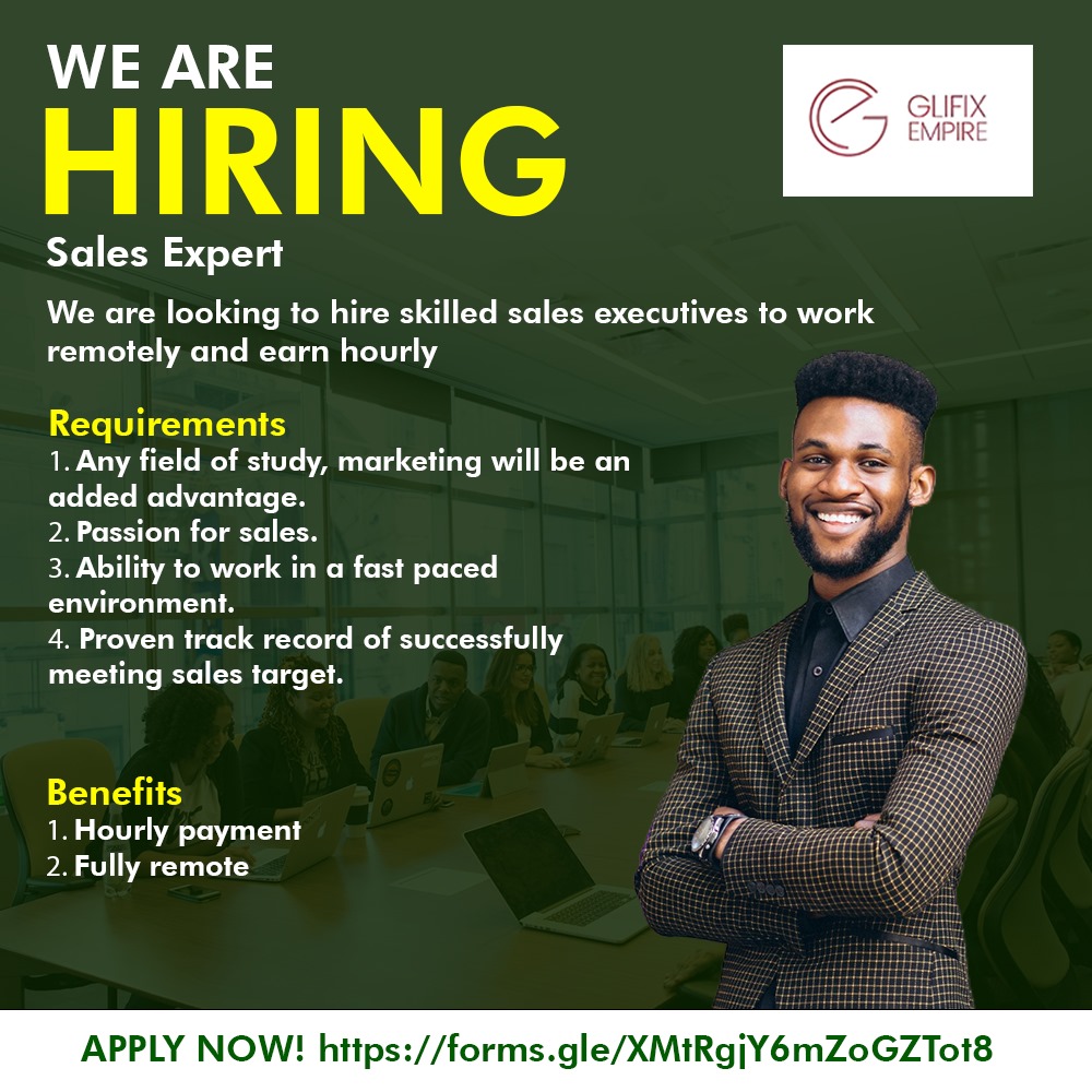 FNAExodus's tweet photo. Hello There! 
Are you looking for an opportunity to work remotely? 
This opportunity might be for you.
Kindly check out the details below.
and repost.

 Apply with this link
(https://t.co/rbiDCmWs6K) https://t.co/D6ZqEEqgRs
