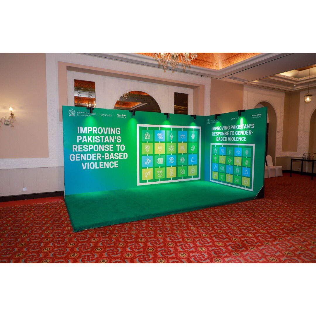 SAPComms's tweet photo. ✨ SAP Communications takes pride in being the official event manager for the impactful “Improving Pakistan’s Response to Gender-Based Violence” session on 1st August 2024 at Serena Hotel, Islamabad. Adam Smith International - UPSCALE Project in fostering a safer Pakistan. https://t.co/5c94mSotVi