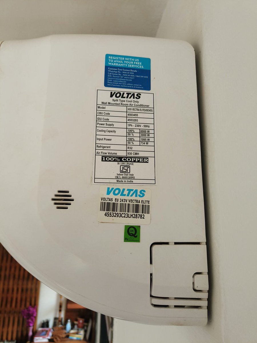deshmukhpratap1's tweet image. I’m very dissatisfied with @myvoltas @voltas Their customer service was rude and unhelpful when I asked for assistance with my AC problem. The service has been disappointing. #VoltasFail #CustomerService #ACProblems