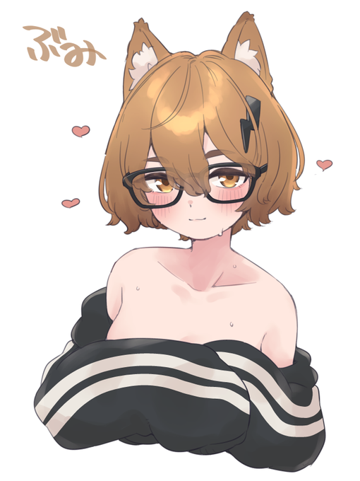 ちょこっと前に描いたFA🐶 @tsugubu_mi 