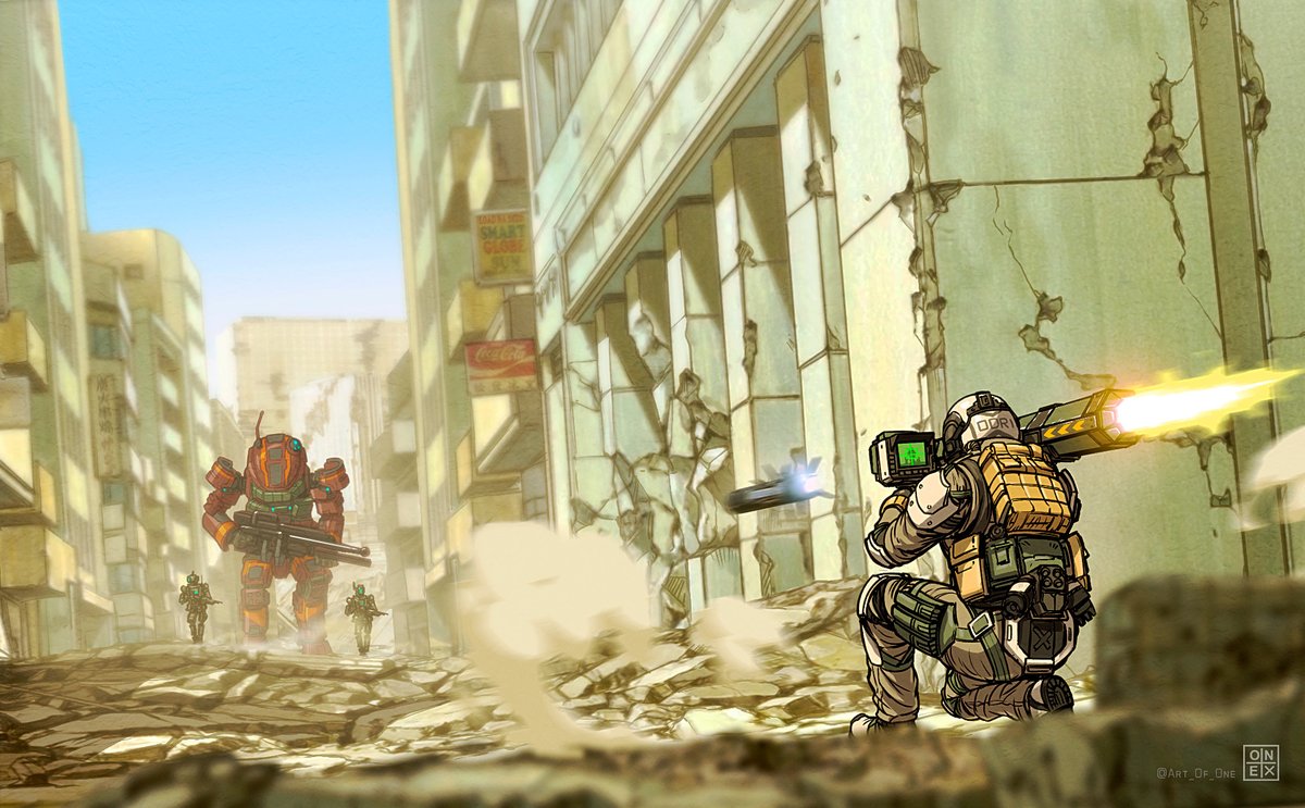 Art_Of_One's tweet photo. Ayo @netflix, I've heard @Respawn wants to talk to you about a TV show idea. 😉 https://t.co/hYSDZEPaFp