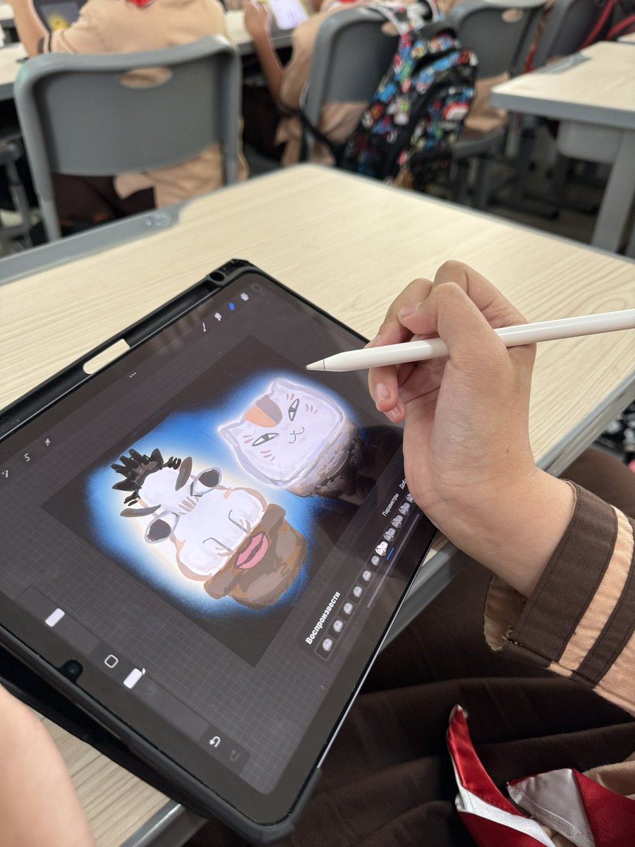 ADE_Rahmat_Indo's tweet photo. Animation class shots for elementary school by using @Procreate https://t.co/jhraxwC7P9