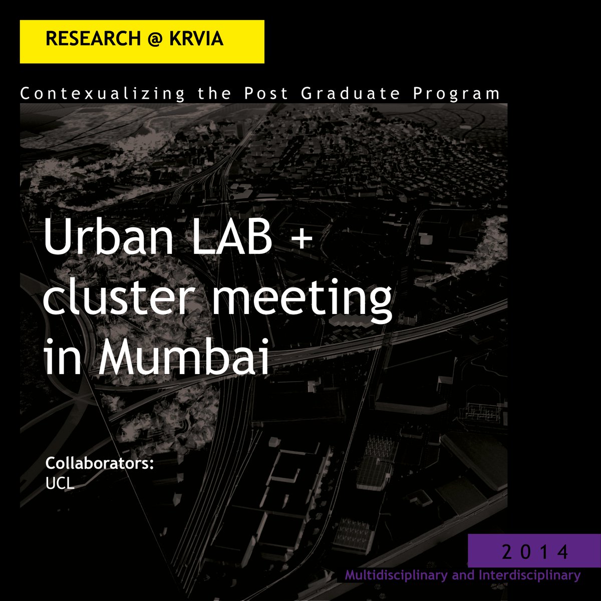 KrviaNews's tweet image. KRVIA Research and Development Cell
Urban LAB + cluster meeting in Mumbai

#krvia #krviaresearch #krviamasters #postgraduatestudies #urbandesign #urbanconservation #researchtimeline #designcell #mumbaicity #urbanstudies #urbanism #contextinquiry