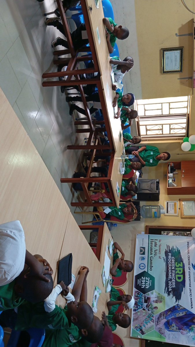 rce_minna's tweet photo. Day 2 of the regional center of expertise (RCE) minna. 
3RD GREEN FINGERS PROGRAMME, 2024. https://t.co/kGSNBAmnji