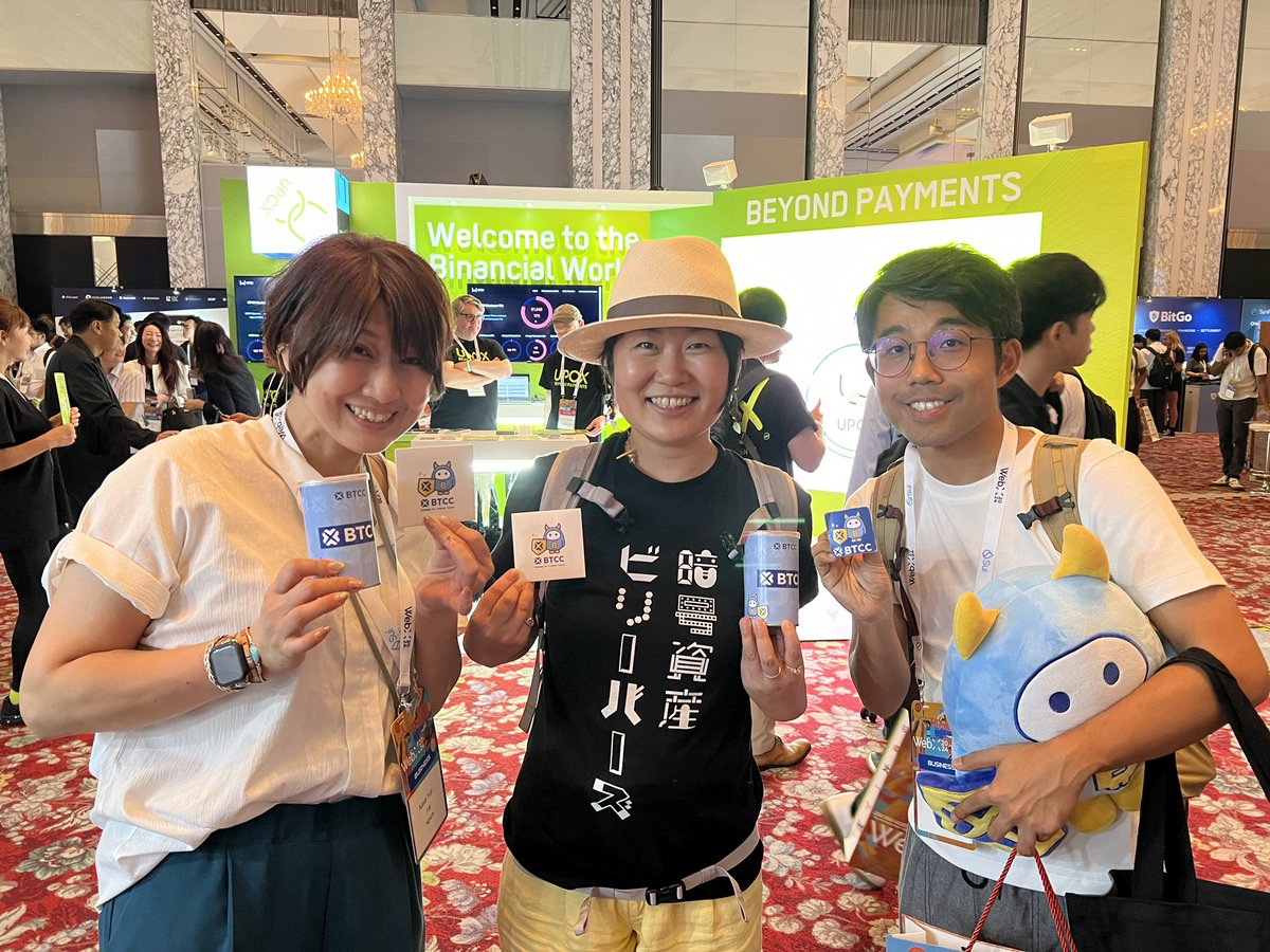 crypto_eriko's tweet photo. #WebX2024

#BTCC https://t.co/owBjPNBh8h