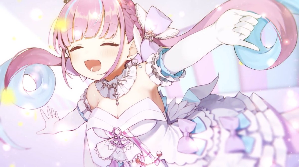 湊あくあ 「」|せらみっくのイラスト