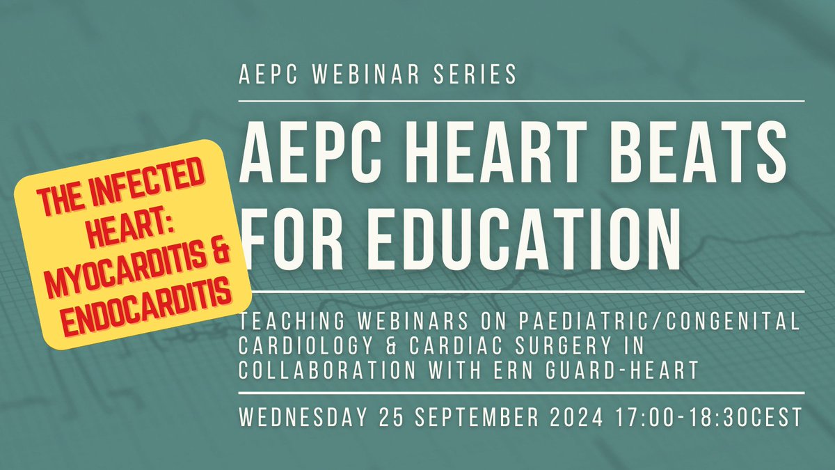 AEPC - Paediatric and Congenital Cardiology tweet media