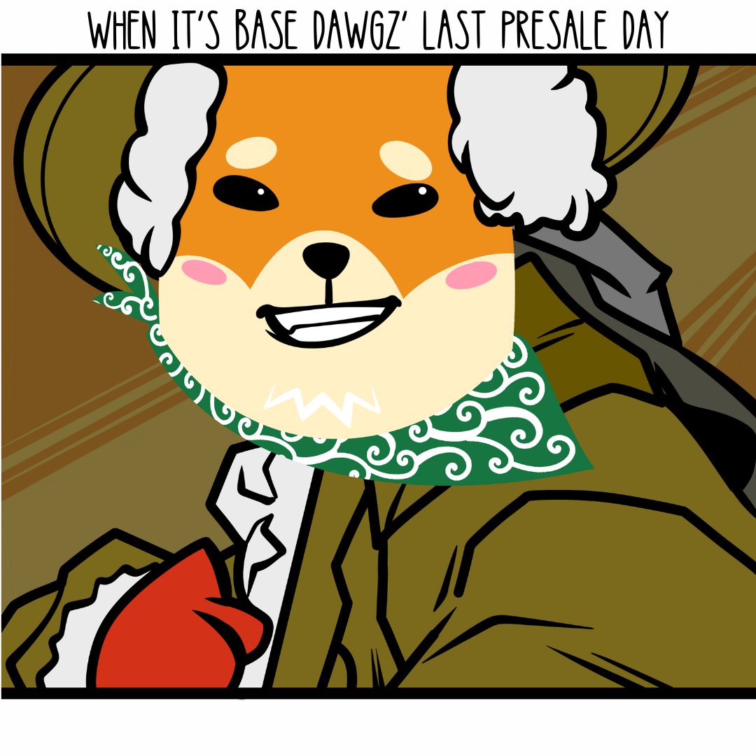 Today is the day that the $DAWGZ presale ends!

LFG to the moon together 🪂