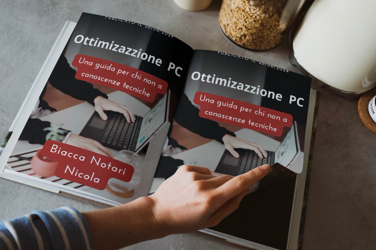 NotariBiacca's tweet image. 🚀 Nuovo eBook: Guida alla Ottimizzazione del PC! 💻 Scopri come migliorare le prestazioni del tuo computer con la nostra guida completa. Dalla pulizia del sistema alla sicurezza, abbiamo coperto tutto! 📈 👉  #OttimizzazionePC #TechTips #GuidaPC lavorofreelance.com/Assistenza-da-…