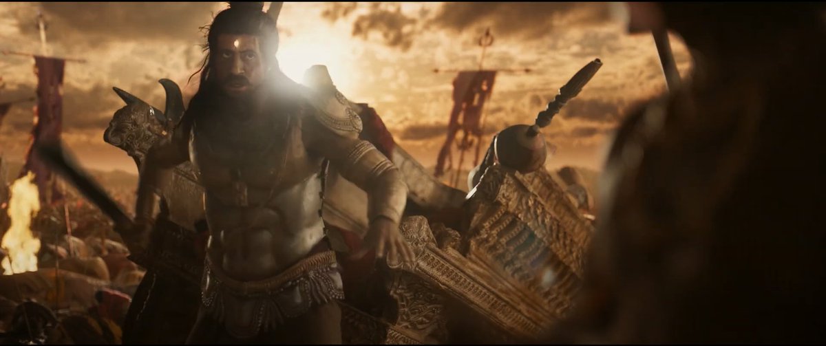 I watched #Kalki28989AD at 0.25x and found 25 amazing details

[A thread] You will fall in love with the movie again

1. Lord Krishna thought of giving this curse to Ashwatthama after he tried to kill Krishna, and we can see that with a white horse at the background. This horse