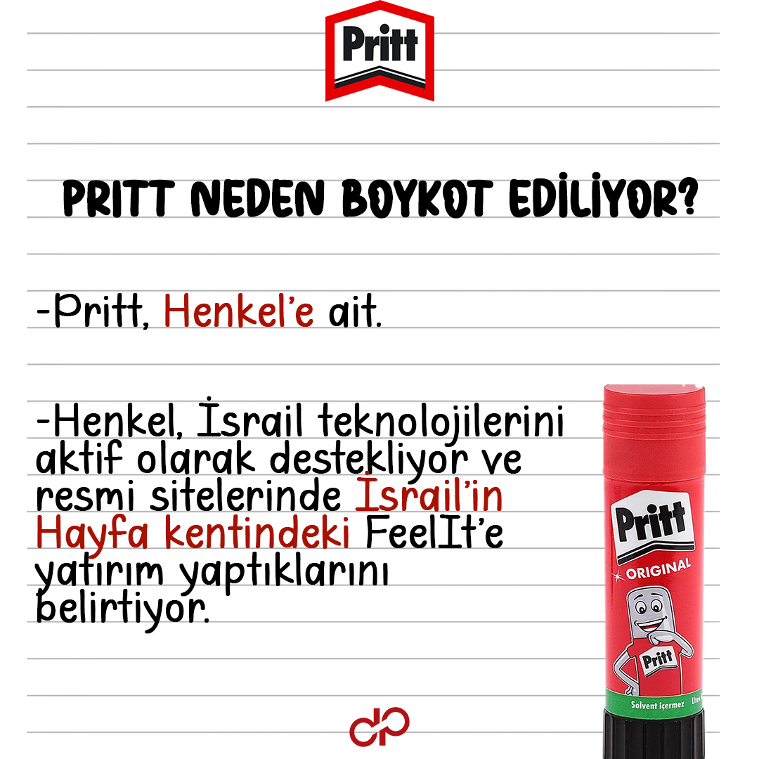 dirilispostasi's tweet photo. 🔴 Pritt neden boykot ediliyor?
#boykot #pritt https://t.co/VPtGDZS7W4