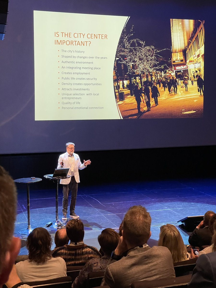 SannaKor's tweet photo. It’s all about passion! Determination. Welcoming. Clean &amp; tidy. Security. Meeting places. Sustainability. Family frendly. Beautification. -Björn Bergman
#kaupunkikeskustat https://t.co/bBee21y2qP