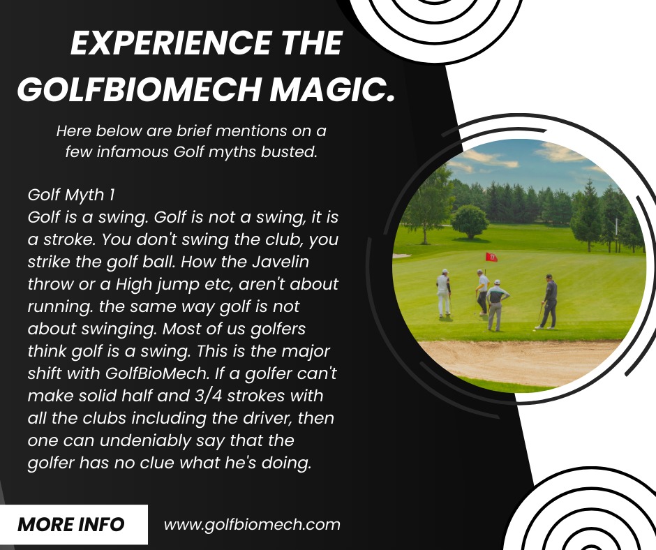 GolfBioMech_'s tweet image. Golf isn't a swing. Golf is a stroke.