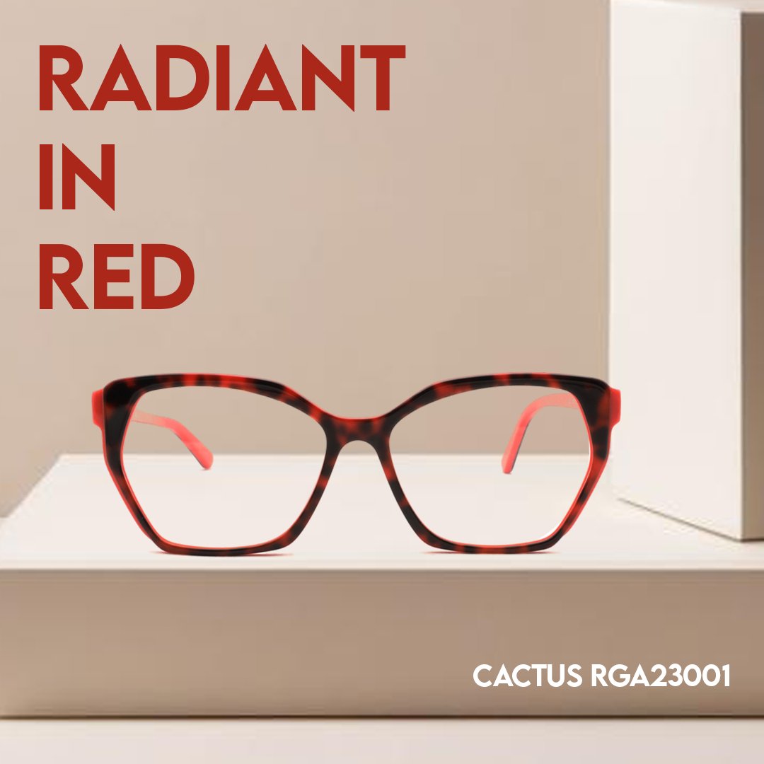 opticauganda's tweet image. These Cactus RGA23001 frames aren&apos;t just for seeing—they&apos;re for being seen!🤩 With a combo of style and comfort, they&apos;re perfect for oval faces. Make them your daily dose of fashion therapy, shop now! 👓 #FrameGameStrong