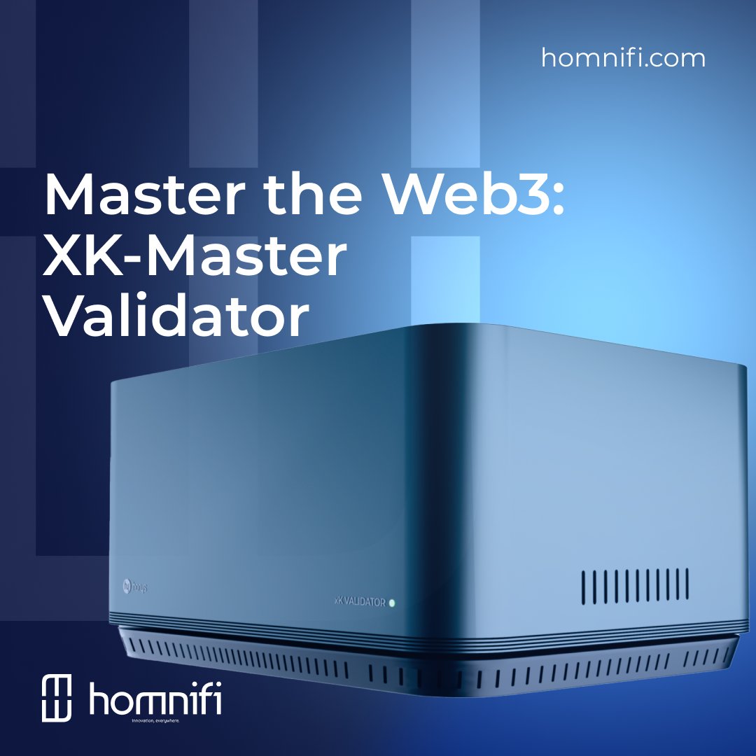Elevate to a Master Validator node-point and achieve unparalleled performance. Join Homnifi and master your Web3 journey! 🌐💼 
🔗 homnifi.com

#MasterValidator #Web3Journey #Homnifi