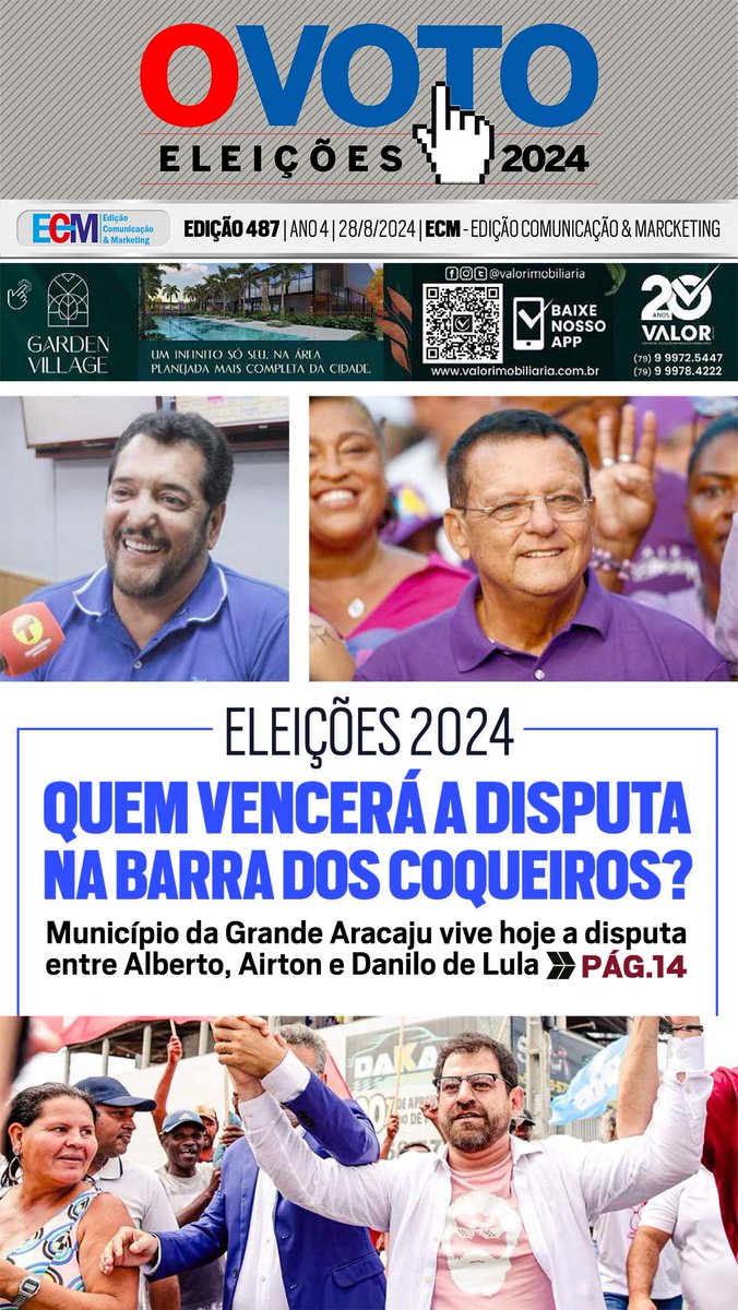 ComsensoWeb's tweet photo. Capas dos Jornais de SE: 28 de agosto de 2024 https://t.co/i5JtDmQfxt