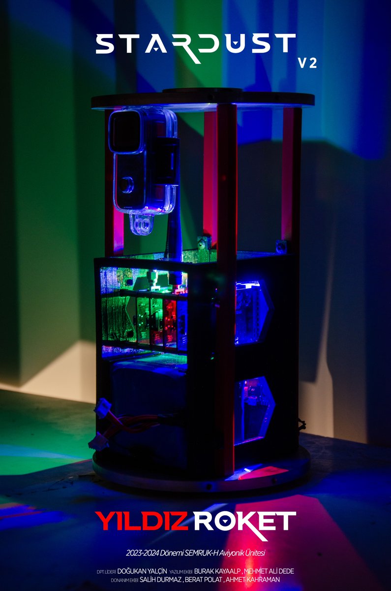 SEMRUK-H roketimizin aviyonik bölmesi, atış için geri sayıma hazır!

#stardustv2
#yıldızdanyıldızlara 
#son19 🚀

<a href="/proftameryilmaz/">Tamer Yılmaz</a> 
<a href="/YildizEdu/">Yıldız Teknik Üniversitesi</a>