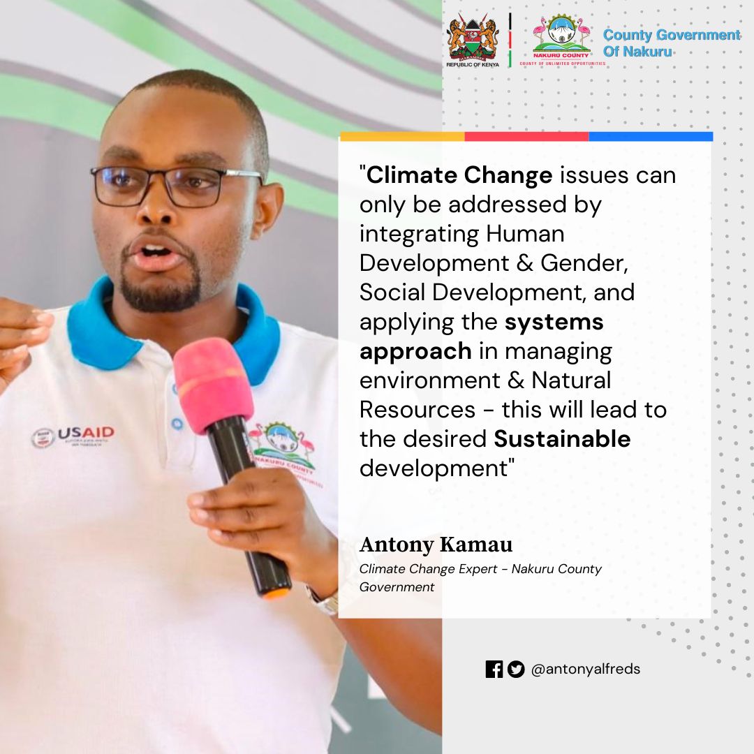 Antony Alfred Kamau | Climate Change Expert tweet media