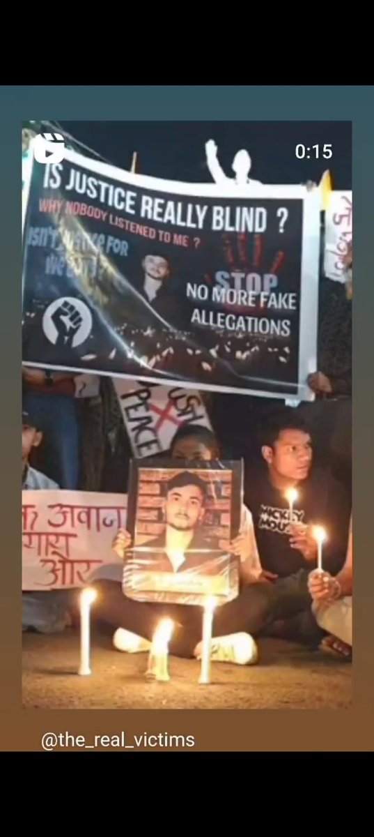India against MATRIX 👁️ ⚠️
Indore People organised a candle march to get justice for Gaurav (19) who committed su!cide after false r*pe allegation from his teacher Akanksha verma with help of a female police officer. The Police Department is trying to save that female officer.