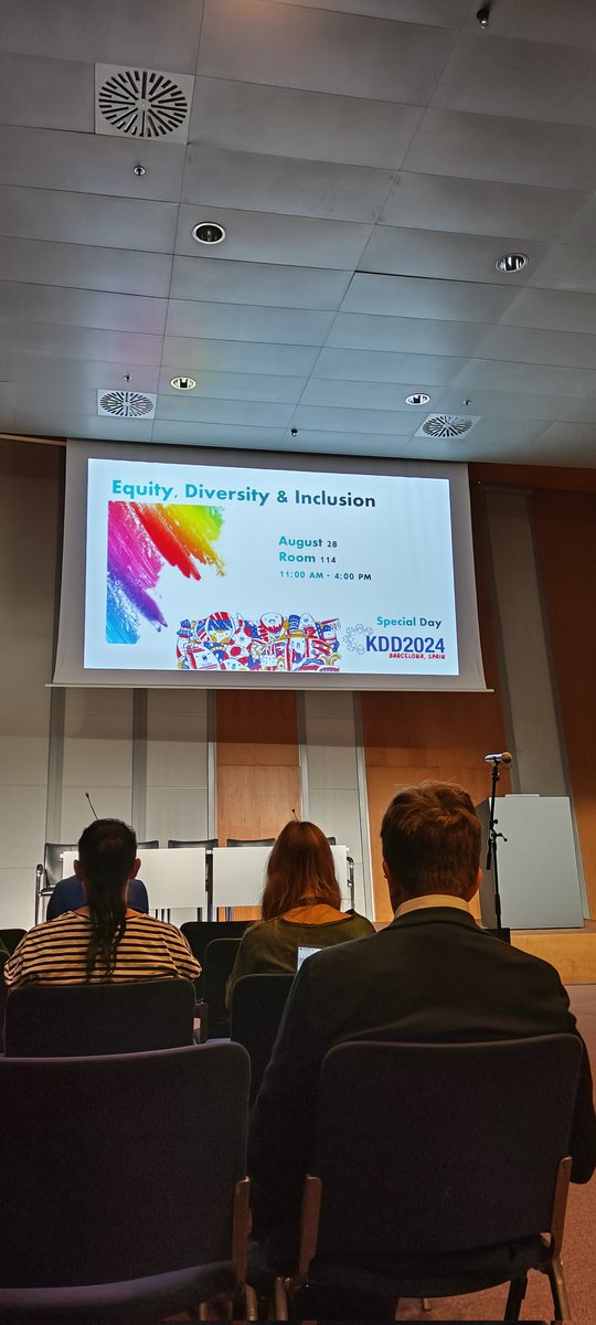 🚨 EDI Special Day is just started, room 114 #KDD2024