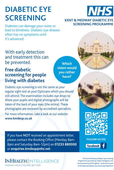 Kent & Medway Diabetic Eye Screening Programme tweet media