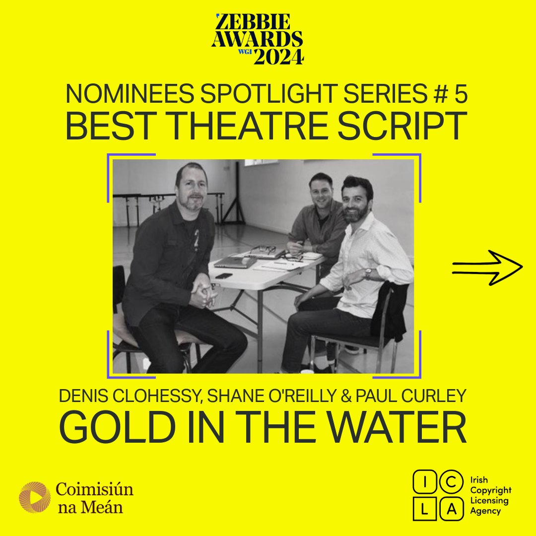 WritersGuildIRL's tweet image. Curtain calls for our brilliant Zebbies 2024 Theatre Script Nominees!  @ClohessyMusic @ShaneOReillyDub @casiokeyboard @Janbananmoran @colinmurphyinfo