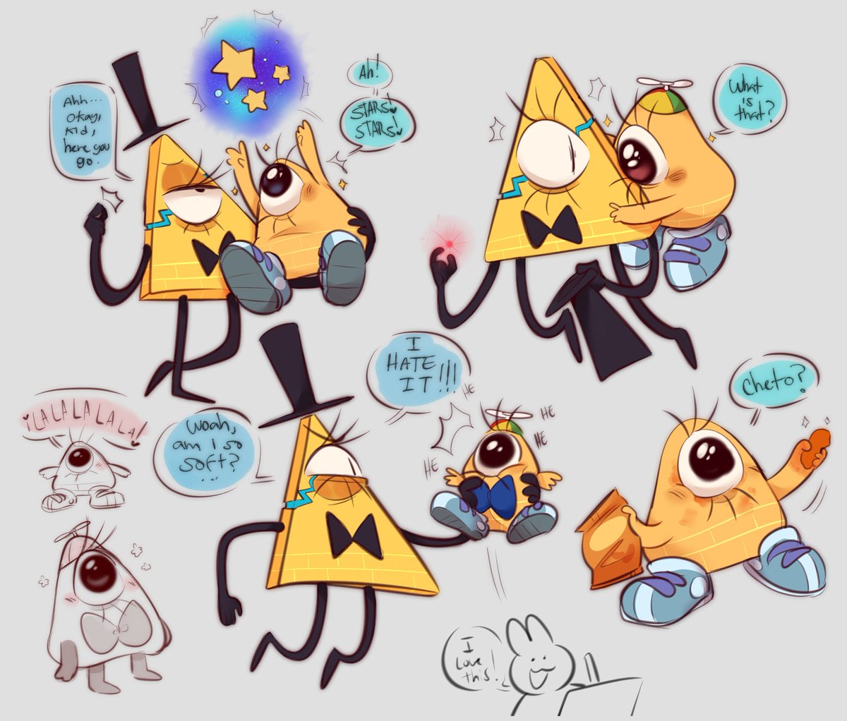 Deal with yourself,Bill... 
#gravityfallsbillcipher #billcipher #gravityfalls #gravityfallsfanart #gravityfallsfandom #gravityfallsbill