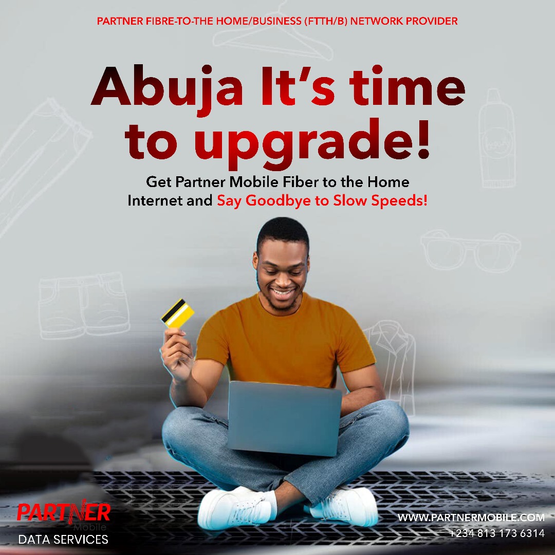 PartnerFtth's tweet image. Still procrastinating to get that upgrade ? 

What are you waiting for ! Say Goodbye to slow Internet speeds when you switch to Partner Mobile Fibre to the Home Data Services 💥💥

#partnerdata #FTTH 

TG Omori | Victor Osimhen | The DSS | Seyi Tinubu