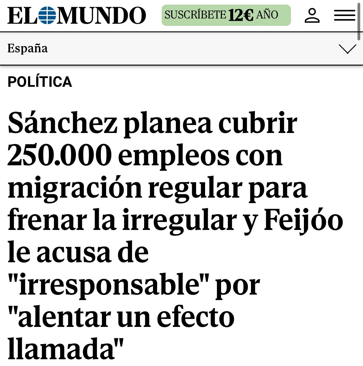 ¿Tanto trabajo hay en España? 

Pregunto 

Hay que recordar que hay 2.550.237 personas sin empleo