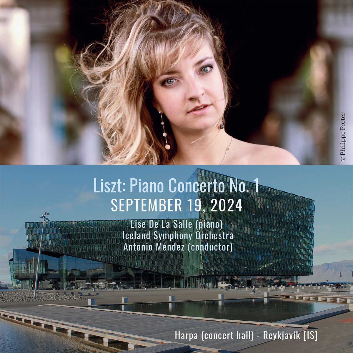 lisedelasalle's tweet image. [Agenda] 🇮🇸   
SEPTEMBER 19, 2024 | 19:30 @ Harpa Concert Hall #Reykjavík #Iceland - 🎹🎶 Franz Liszt: Piano Concerto No. 1 + 🎶 Gabriella Smith &amp;amp; Dvořák, with @IcelandSymphony &amp;amp; @MendezConductor 
Tickets : en.sinfonia.is/concerts-ticke… #konsert #Island