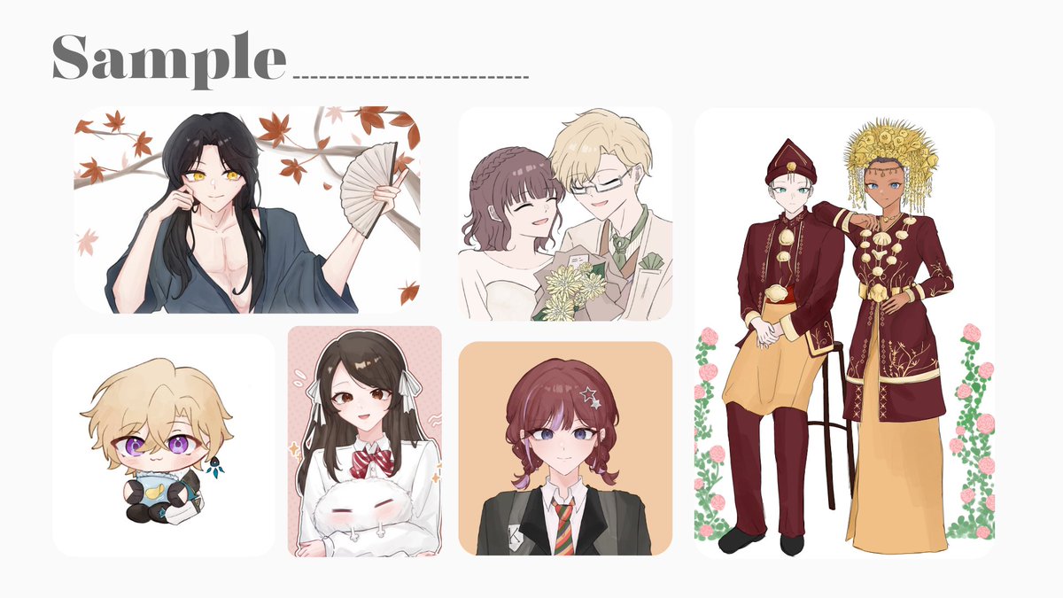 guizhonh's tweet photo. ─ Commission Open
Rt and like are very appreciated 🩷
Hello!! Ceyyi open commission for local only! more info below, kindly dm me if you interested. More sample you can check in #ceyycomms Thank youu /ᐠ. .ᐟ\ฅ
#Commission #artidn https://t.co/E7neLlOp8O