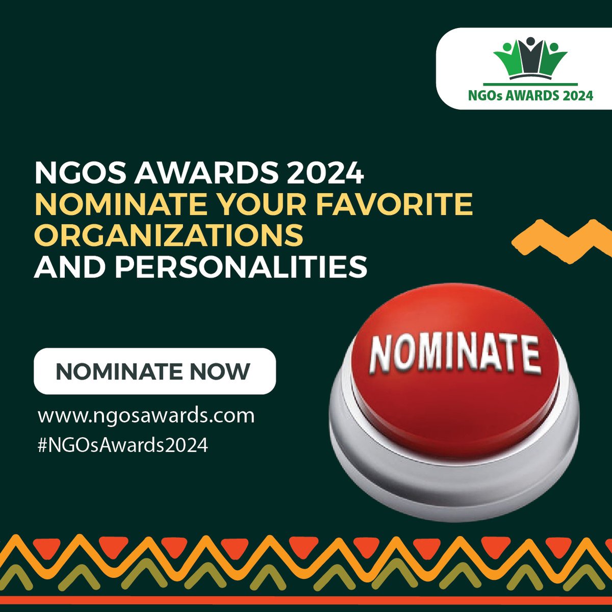 lguchu's tweet photo. The inaugural NGO Awards 2024 have been officially launched today. To nominate an NGO or an individual in any of the 23 categories, log into the nomination portal https://t.co/F9b1Z8kXqG https://t.co/AZdAETLl5c