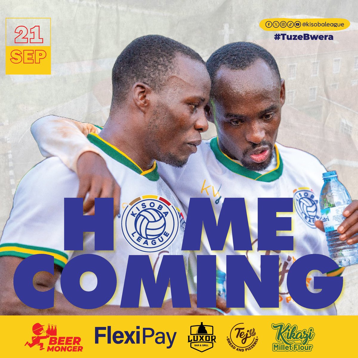 KISOBALeague's tweet photo. KISOBA League Homecoming

That's it. That's the tweet.

#Road2Kitabi || #TuzeBwera https://t.co/UwVSxeVFbm