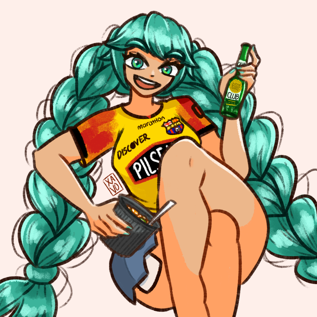 My Ecuadorian Miku 🇪🇨💙✨ #初音ミク #Miku