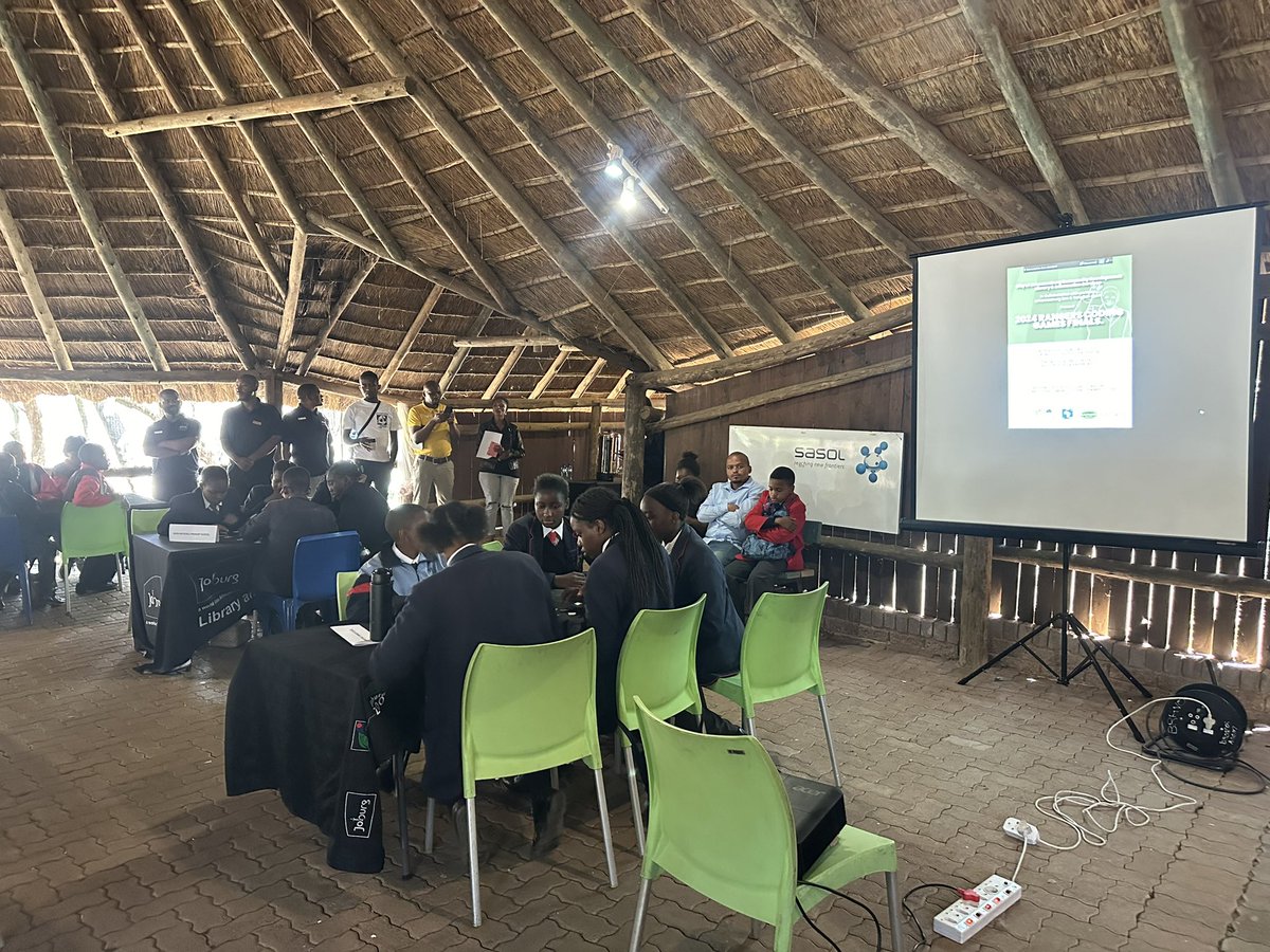 JoburgParksZoo's tweet image. 7 Regions, 18 Schools, over 70 learners = Future Coders, Smart Citizens, Animal Lovers
#JoburgCares #JoburgYouth #Smartcoders