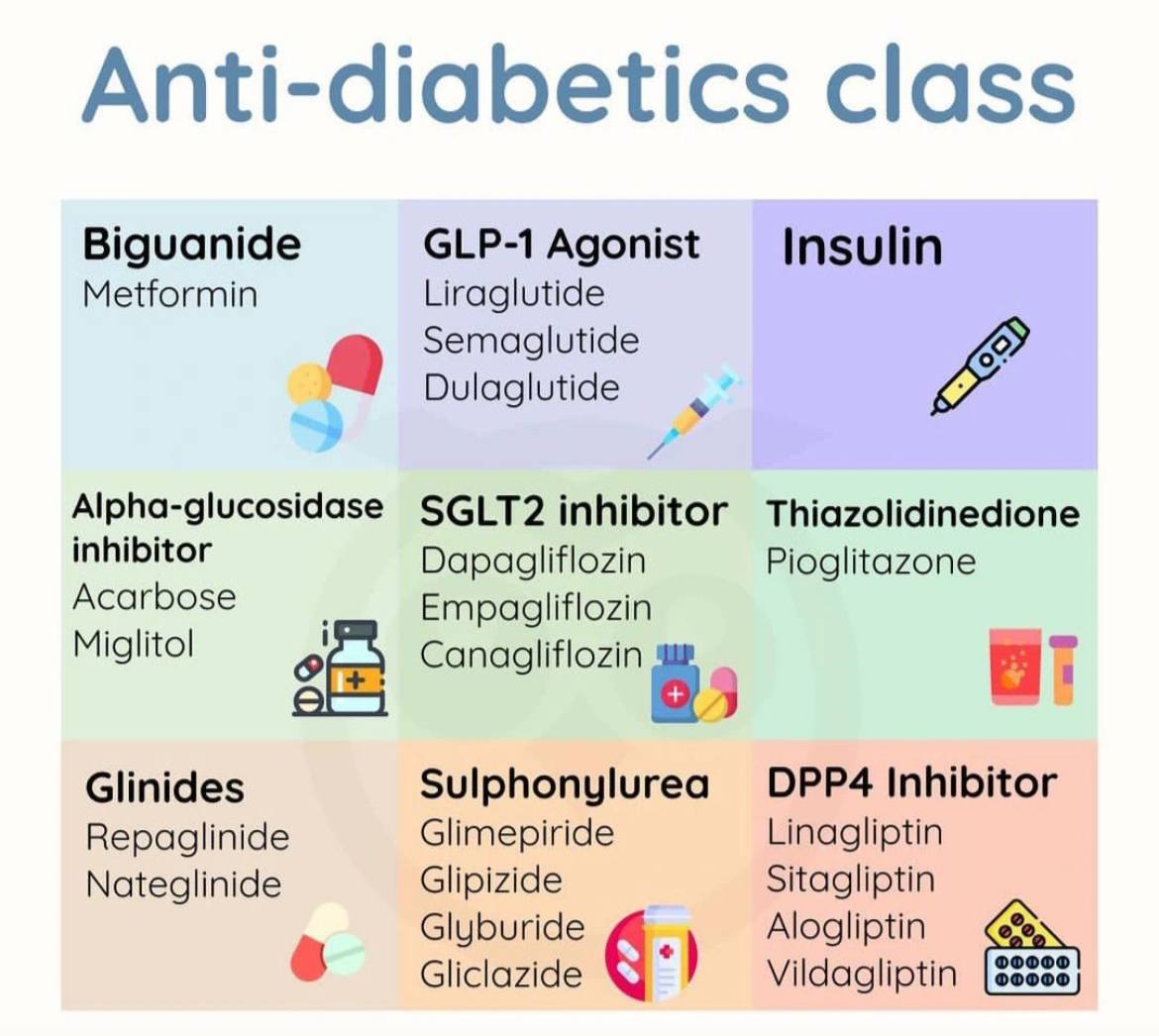 pharmahub_'s tweet photo. 🩸 Anti Diabetic Class https://t.co/HSPpo62i0p