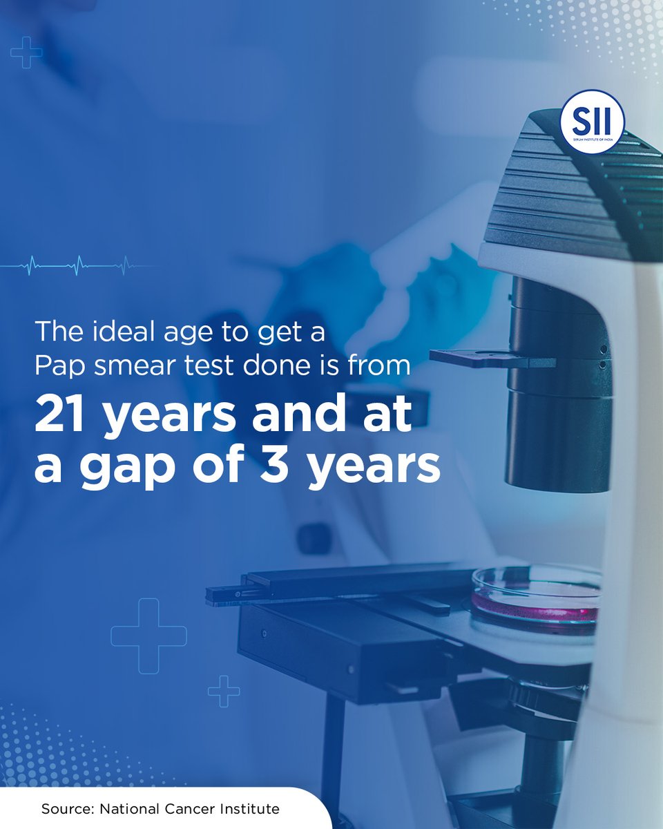 SerumInstIndia's tweet photo. #HPV (Human Papillomavirus) is an asymptomatic disease, so it becomes extremely important for women to consult their doctor about the Pap smear test which will help in detecting precancerous cells from the cervix.
#SerumInstituteOfIndia #PapSmearTest https://t.co/mXux2ie5vE