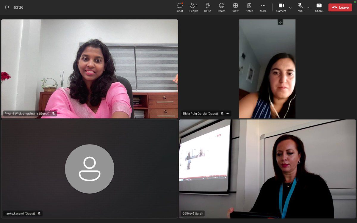 Just finished presenting ‘Cross-Cultural Peer Corrective Feedback’ with Piyumi Udeshinee and Silvia Puig at #eurocall2024 in Trnava. This is a virtual exchange with <a href="/NSBMGreenUni/">NSBM GreenUniversity</a> and <a href="/universitatURV/">Universitat Rovira i Virgili</a> <a href="/englishURV/">English URV</a> <a href="/lletresURV/">Facultat de Lletres URV</a> lty