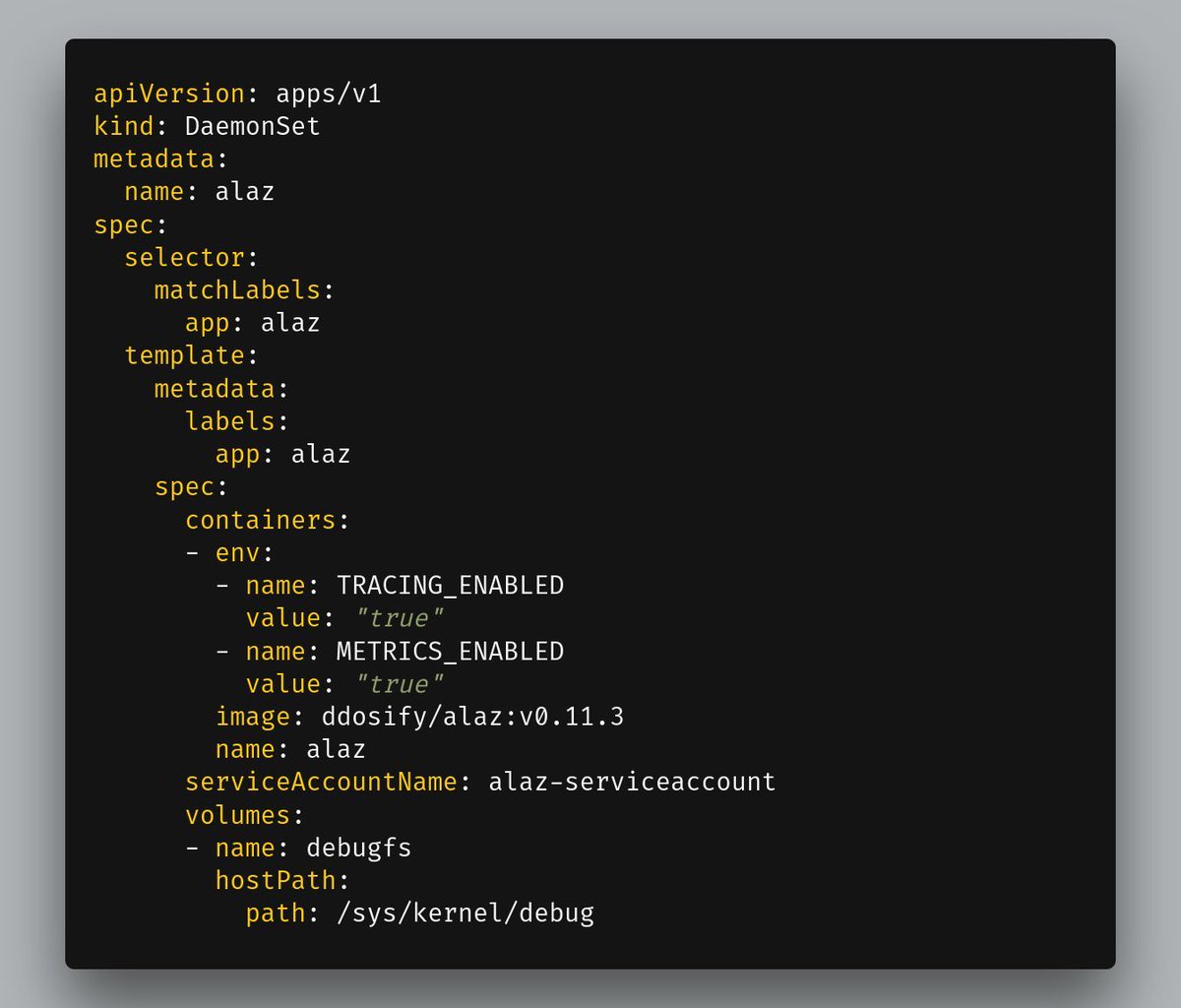 getanteon's tweet photo. Here's how you can create a DaemonSet for Kubernetes! ☸️ 🚀 

🔍 This is also how Alaz works to track changes in your cluster.

🔗 GitHub: https://t.co/cobRheEP2B 

#kubernetes #devops #ebpf #golang https://t.co/5Gxcwg0PBp