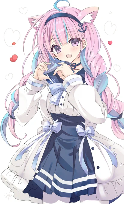 『卒業は寂しいけど、最後まで笑顔でありたい』#あくあーと #湊あくあ #湊あくあ卒業ライブ イラスト間に合った卒業ライブ、笑顔で見送ろー!(努力はする、多分無理← 